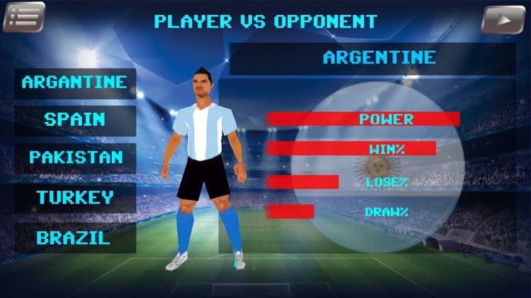 PRO FOOTBALL soccer league International 3D screenshot-3