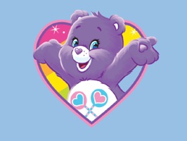 Show you care by sharing Care Bears stickers