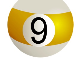 Send stickers of pool balls to your friends to let them know you are ready to play