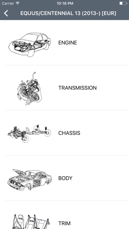 Hyundai Car Parts - ETK Parts Diagrams