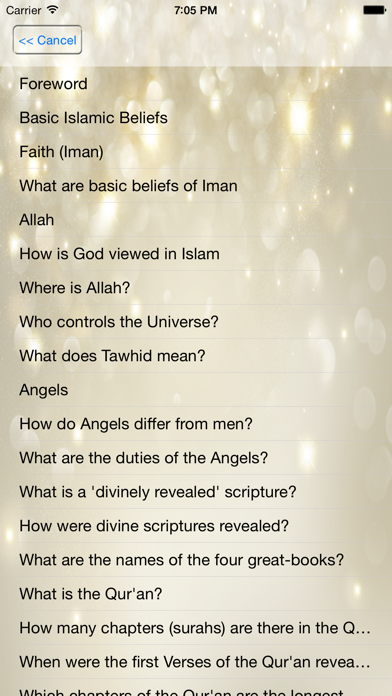 How to cancel & delete What is The Islam? from iphone & ipad 2