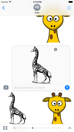 Giraffe Stickers(圖3)-速報App