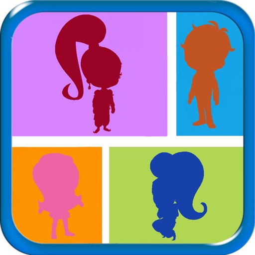 Fun Guess Shadow Shimmer Shine Version iOS App