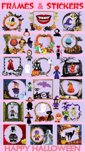 Halloween Photo Frames Editor & Sticker Booth Free(圖4)-速報App