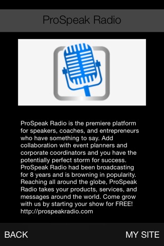ProSpeak Radio screenshot 3