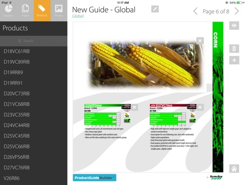 Dyna-Gro Product Guide Builder screenshot 4