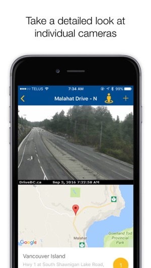 BCHighways - Road conditions & web cams of BC(圖4)-速報App