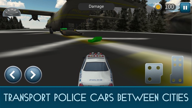 Police Plane Car Transporter(圖2)-速報App