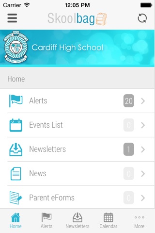 Cardiff High School - Skoolbag screenshot 2