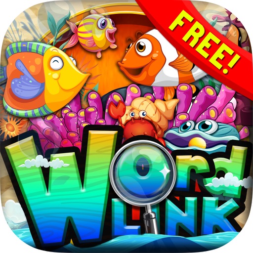 Words Link : Ocean & Under Water World Search Puzzle Games Free with Friends