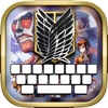 Keyboard Manga Wallpaper Fix "for Attack on Titan"