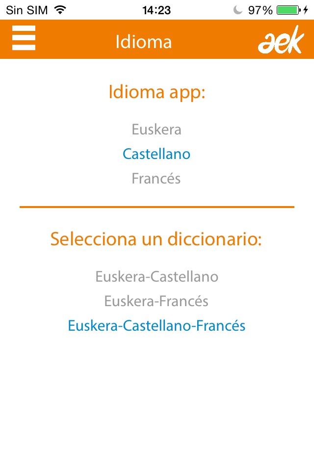 AEK euskara praktikoa screenshot 4