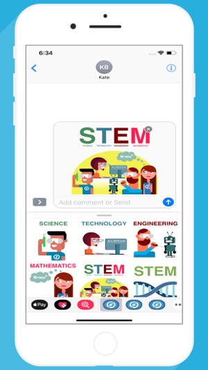 STEM Education Stickers