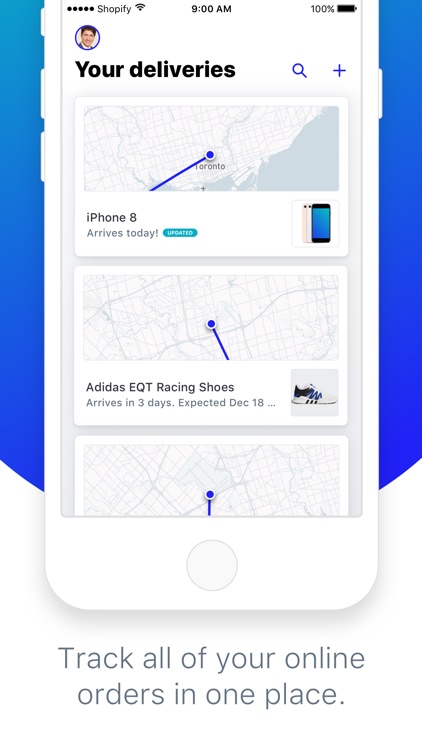 Arrive - Package Tracker screenshot-0