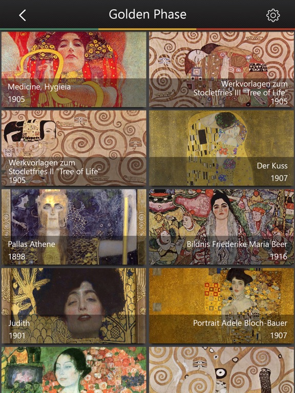 Gustav Klimt Artwork screenshot 3
