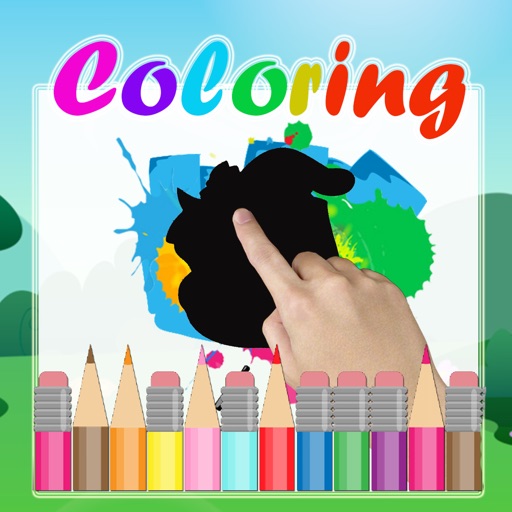 Coloring easy Kids Game for Dora Explorer Backpack icon