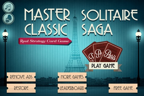 Paris Tri-Peaks: Master Solitaire Saga - Real Classic Patience Strategy Card Game screenshot 4