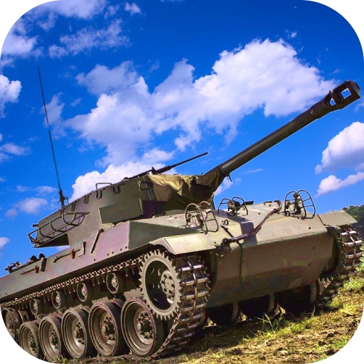 Mountain Cannon Tank Shooting Iron - World Force Domination iOS App