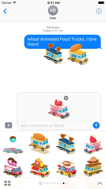 Food Truck Stickers