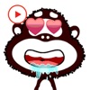 Animated Monkey Stickers