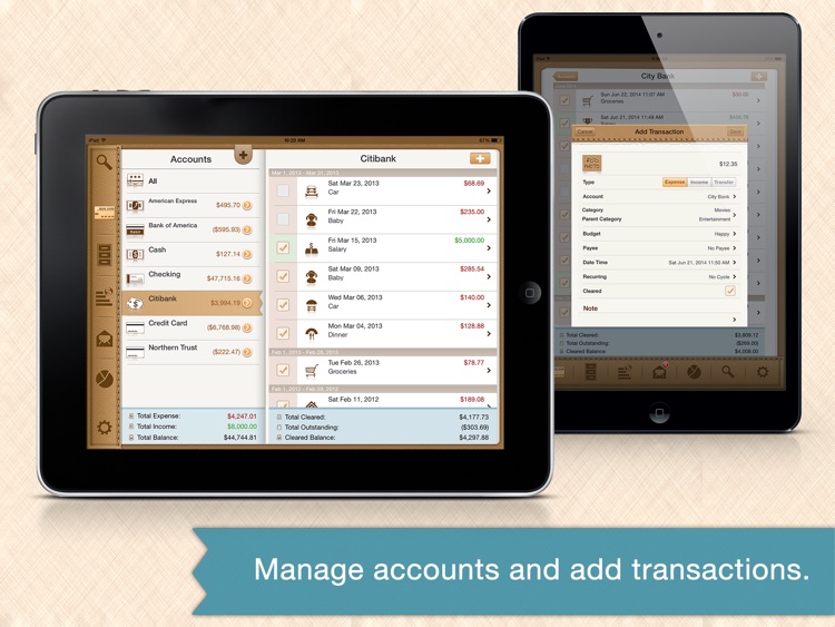Money Monitor Pro for iPad - Budget & Bill Manager screenshot-0