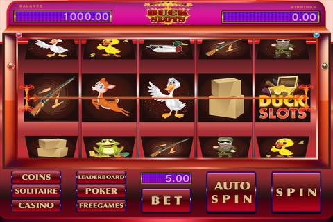 Duck Slots - Casino Game! screenshot 3