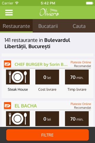 Takeaway.com - Romania screenshot 4