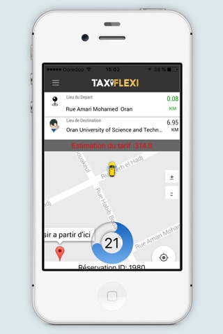Taxiflexi chauffeur screenshot 2