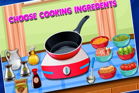 Chicken Karahi Korma Maker – Crazy cooking mania game for kids screenshot 3