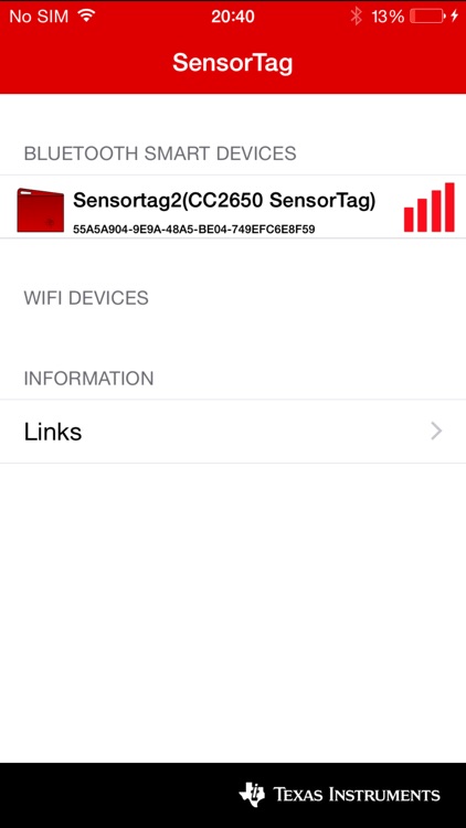 TI SensorTag