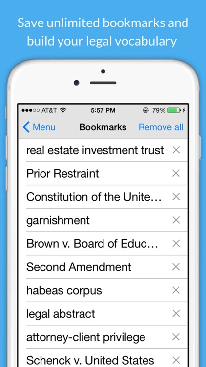 Legal Dictionary - Law Definitions and Thesaurus screenshot-3