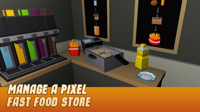 Pixel Burger Simulator 3D Full