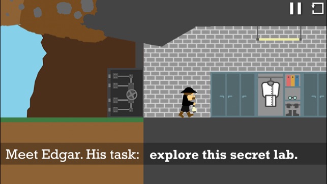 Edgar the Explorer, platform game