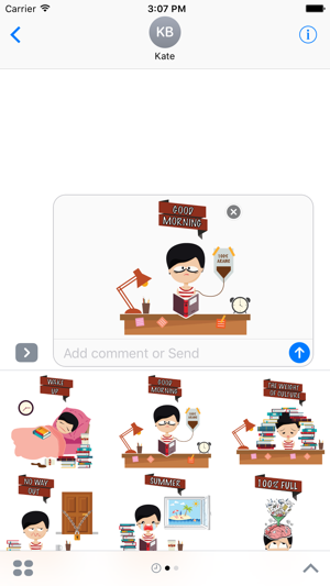 Student Life Stickers(圖2)-速報App