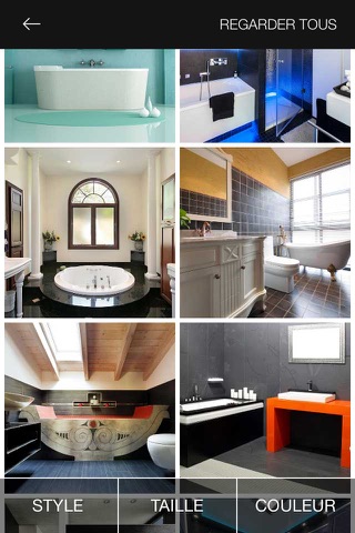 Bathrooms. Interiors design screenshot 2