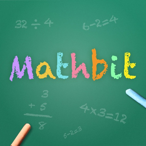 Mathbit. Review and study Maths (addition, subtraction, multiplication, division and fractions) like at school. iOS App