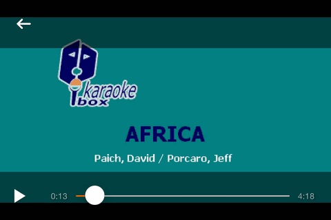 Karaoke K-box screenshot 4