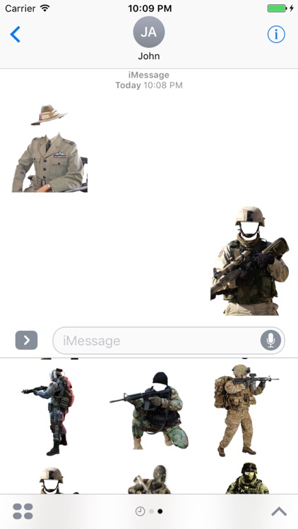 Soldier Stickers