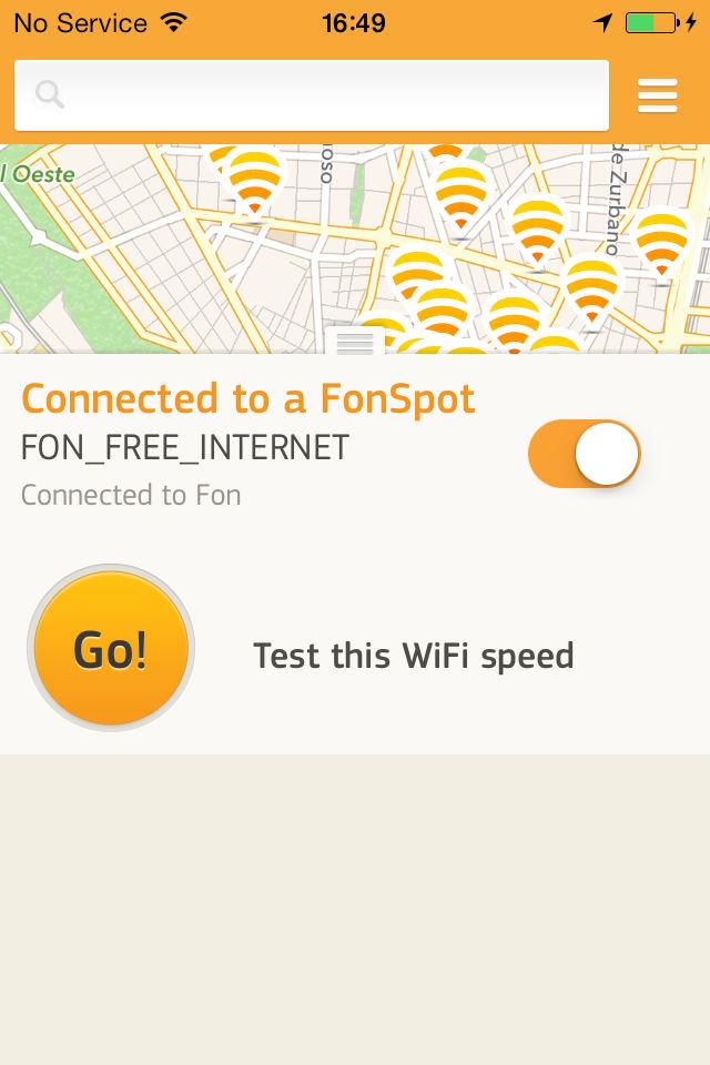 FON フリー WiFi screenshot 2