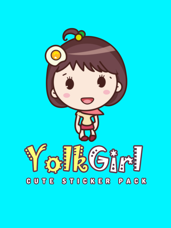 Télécharger Yolk Girl Sticker Pro - Color, Cute Stickers pour iPhone ...