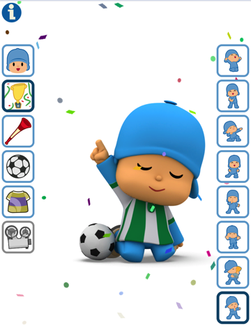 Talking Pocoyo Football HD Free screenshot 4