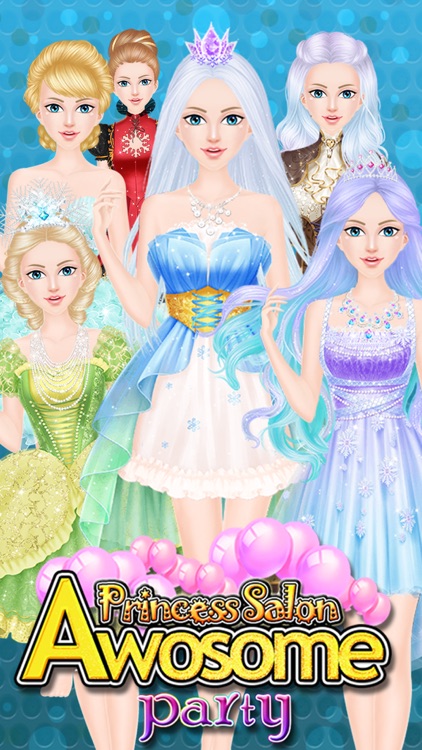 Princess Salon Awesome Party Pro : Spa Makeover Dress Up