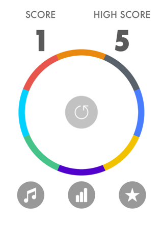 Super Pop The Color Round : Impossible Tappy Dial Wheels screenshot 2