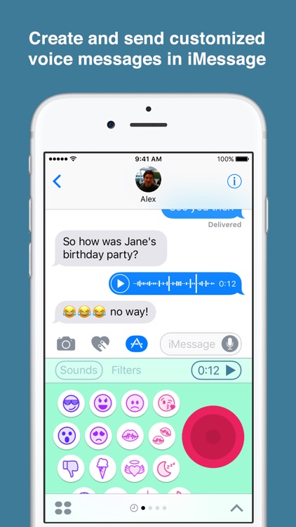 Chatterbird – Custom Voice Messages for iMessage