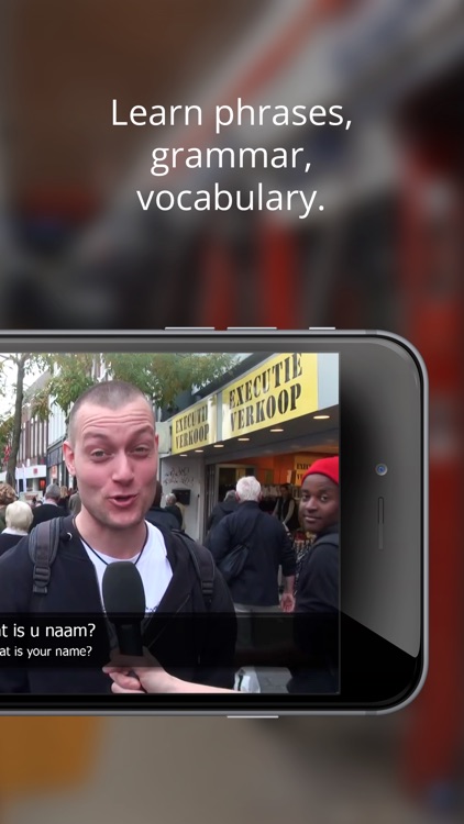 Learn to speak Dutch with vocabulary & grammar