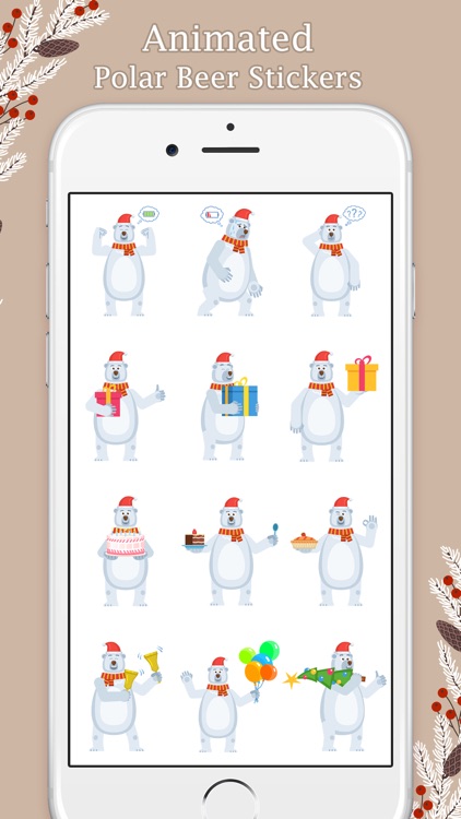Animated Polar Bear Stickers!