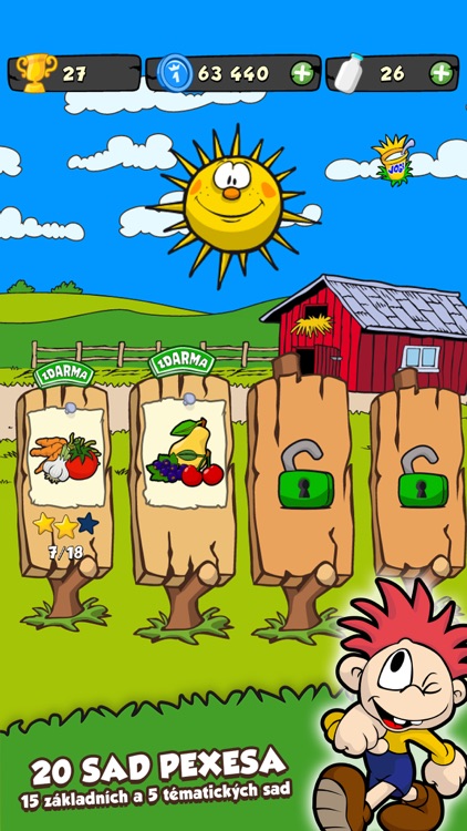 Olmíci Pexeso – výukové pexeso s Oťasem a Oli