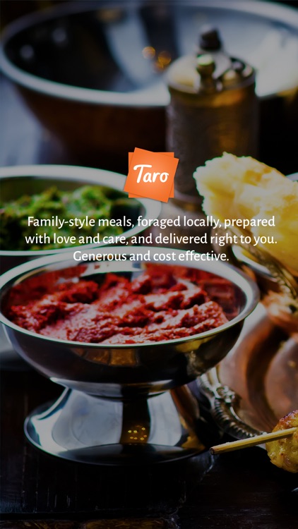 Taro - food and meal delivery