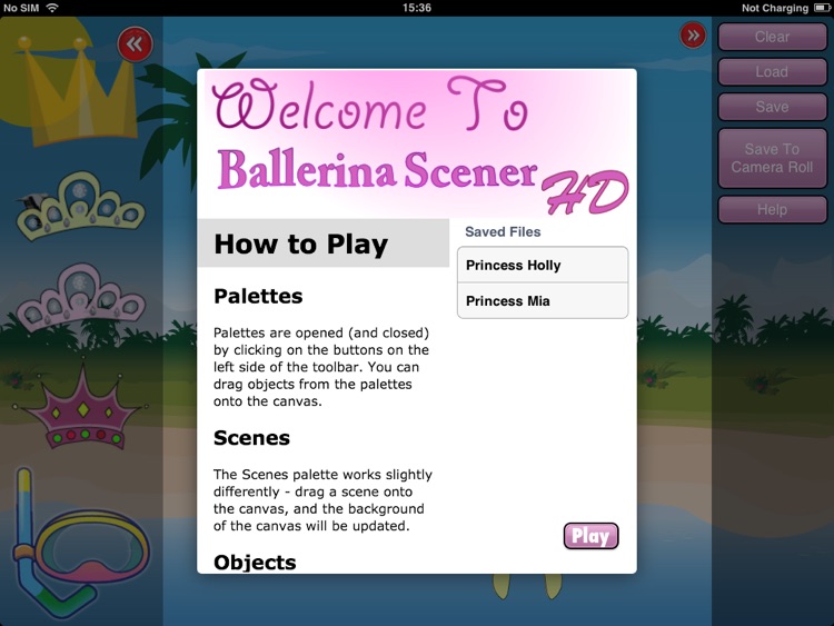 Ballerina Scener HD - Dressing Up Game screenshot-3