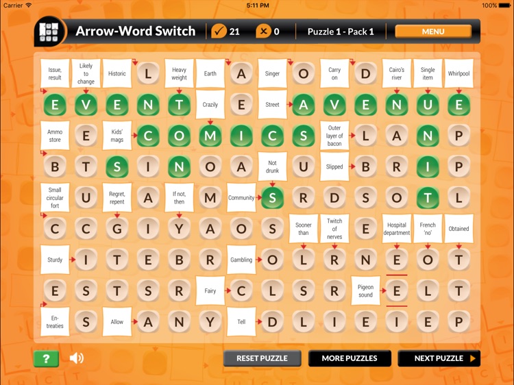 Arrow-Word Switch